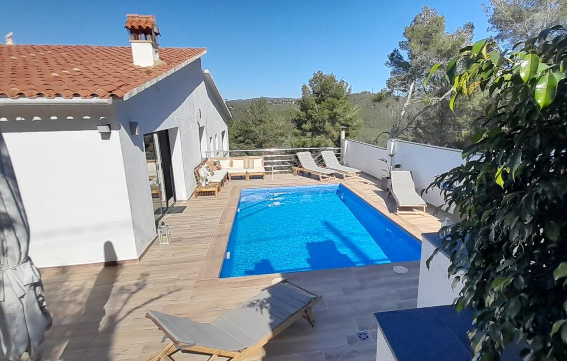 Villa Avril Piscina Privada Y Amplias Terrazas Olivella Εξωτερικό φωτογραφία