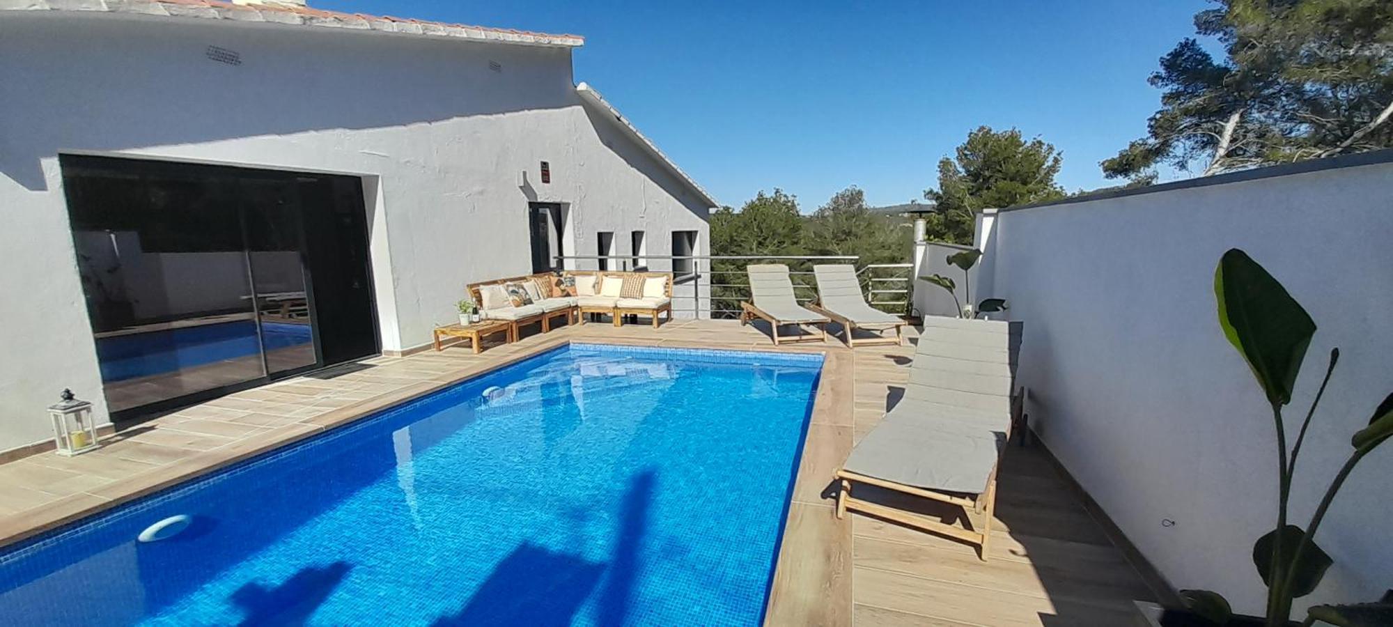 Villa Avril Piscina Privada Y Amplias Terrazas Olivella Εξωτερικό φωτογραφία