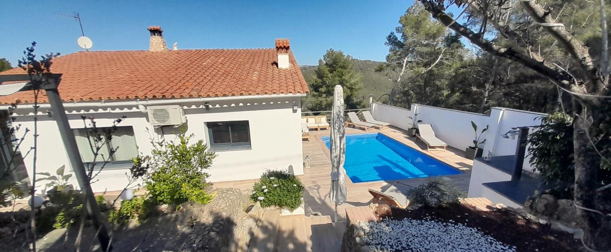 Villa Avril Piscina Privada Y Amplias Terrazas Olivella Εξωτερικό φωτογραφία
