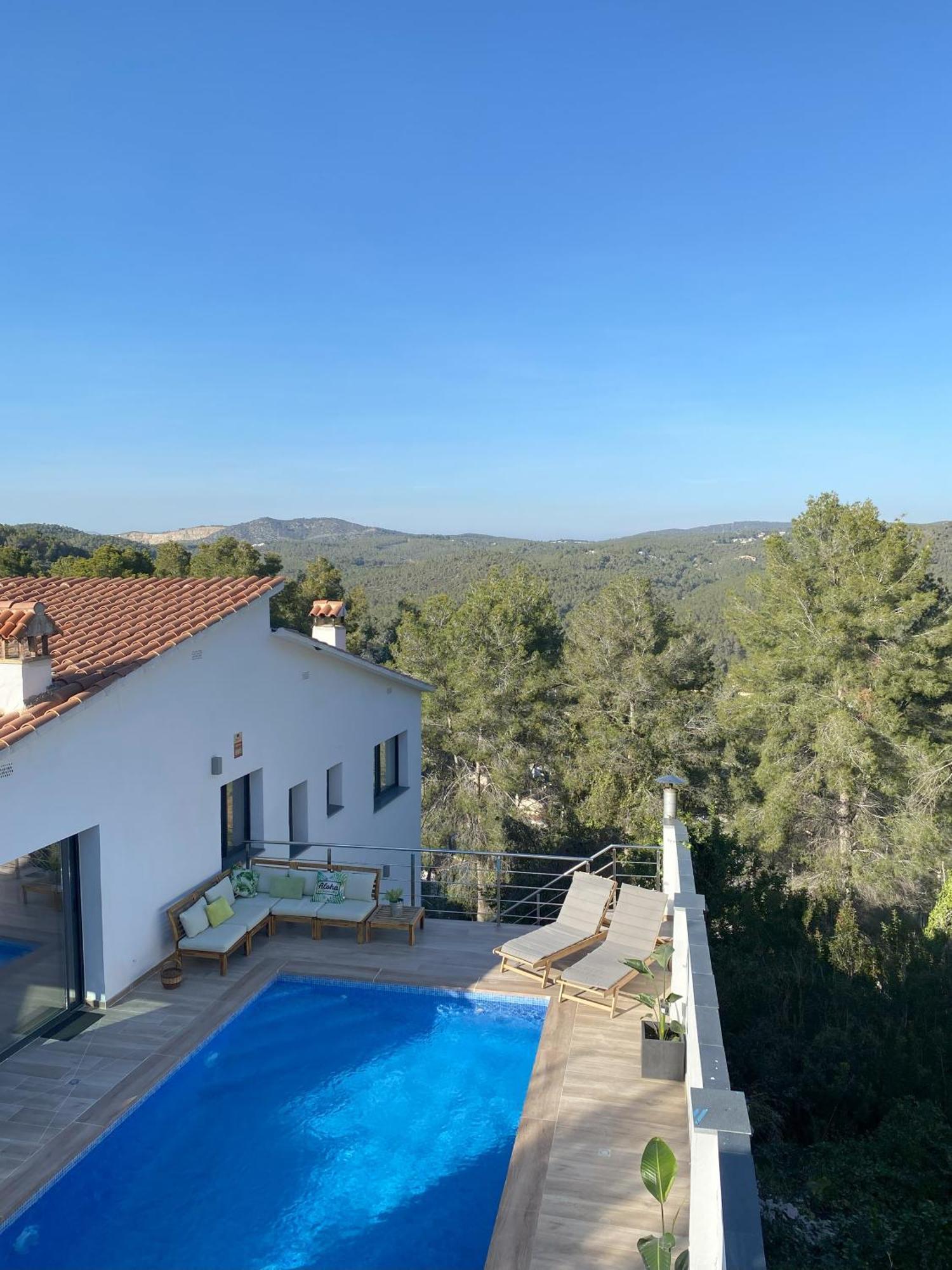 Villa Avril Piscina Privada Y Amplias Terrazas Olivella Εξωτερικό φωτογραφία