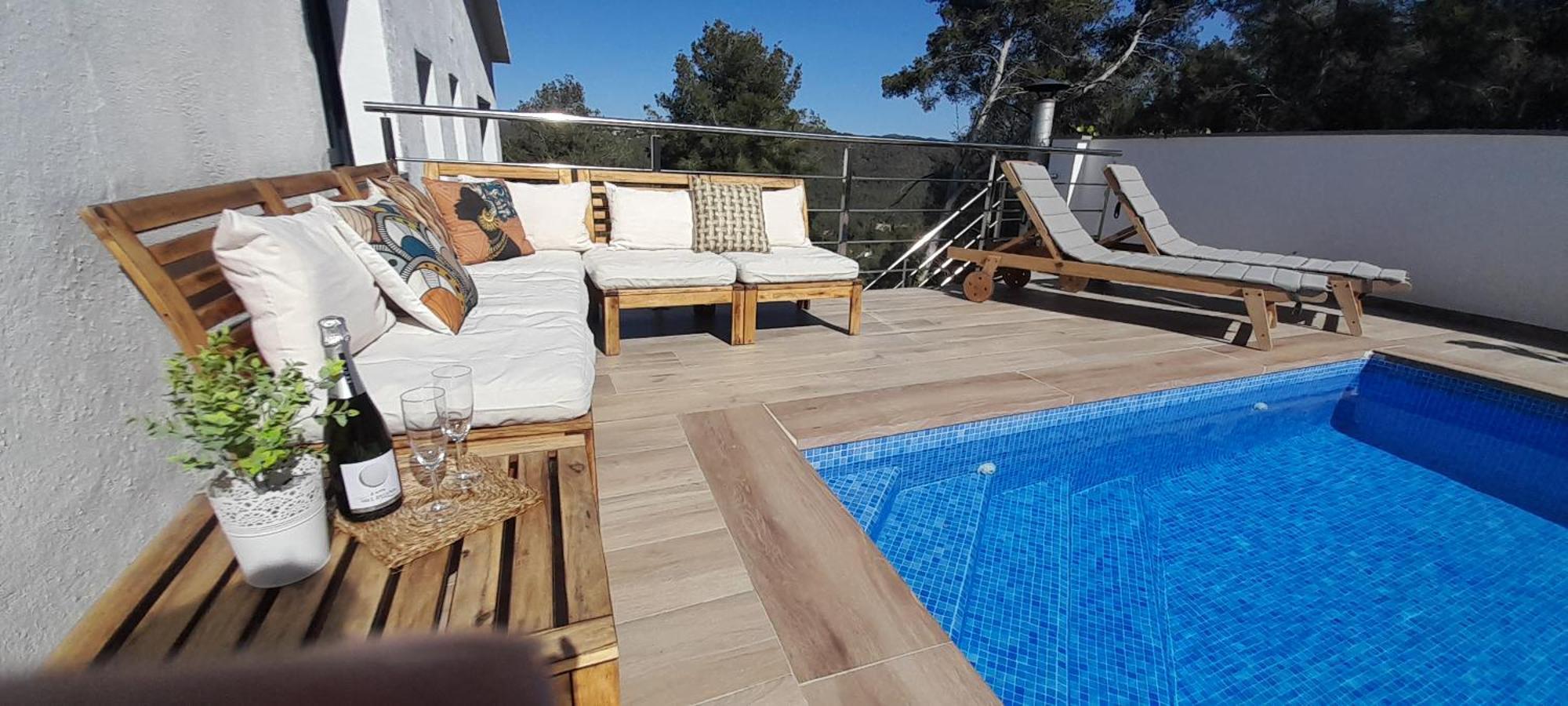 Villa Avril Piscina Privada Y Amplias Terrazas Olivella Εξωτερικό φωτογραφία