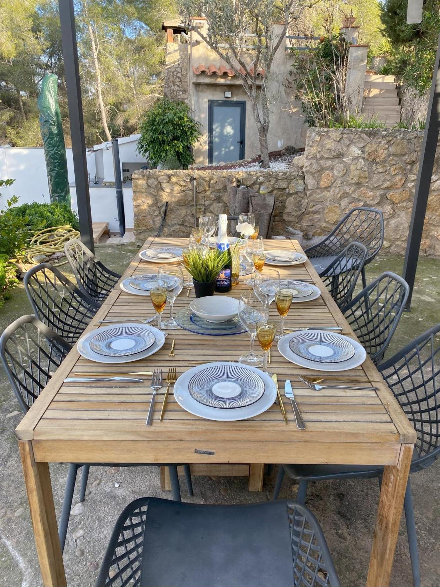 Villa Avril Piscina Privada Y Amplias Terrazas Olivella Εξωτερικό φωτογραφία